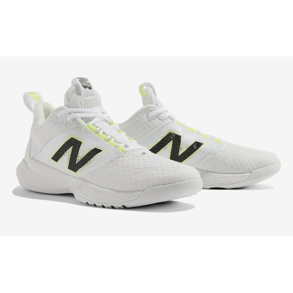 New Balance FuelCell VB-01 Volleyball Shoes Women Sz 9 B White Black